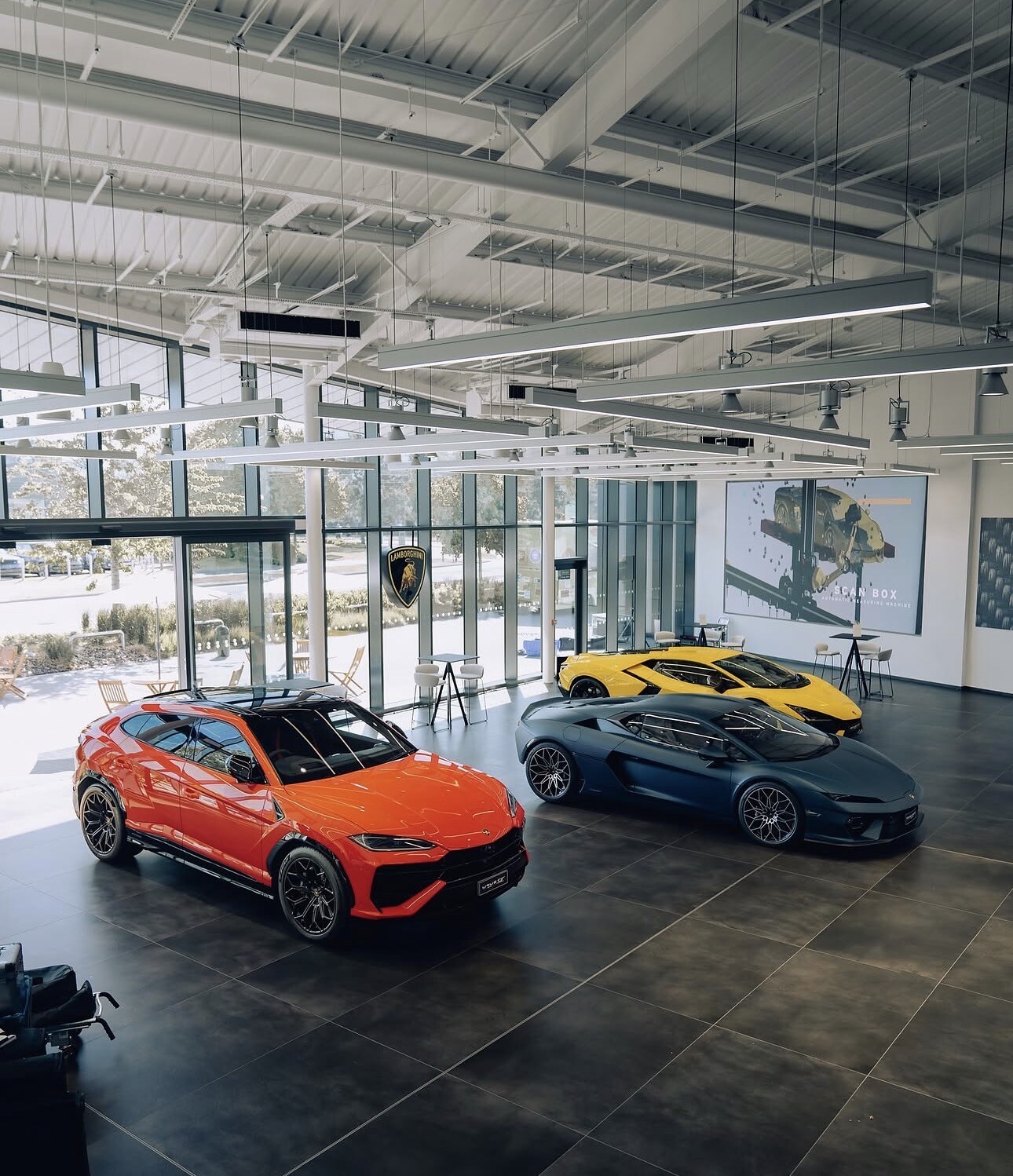 Lamborghini Hatfield showroom
